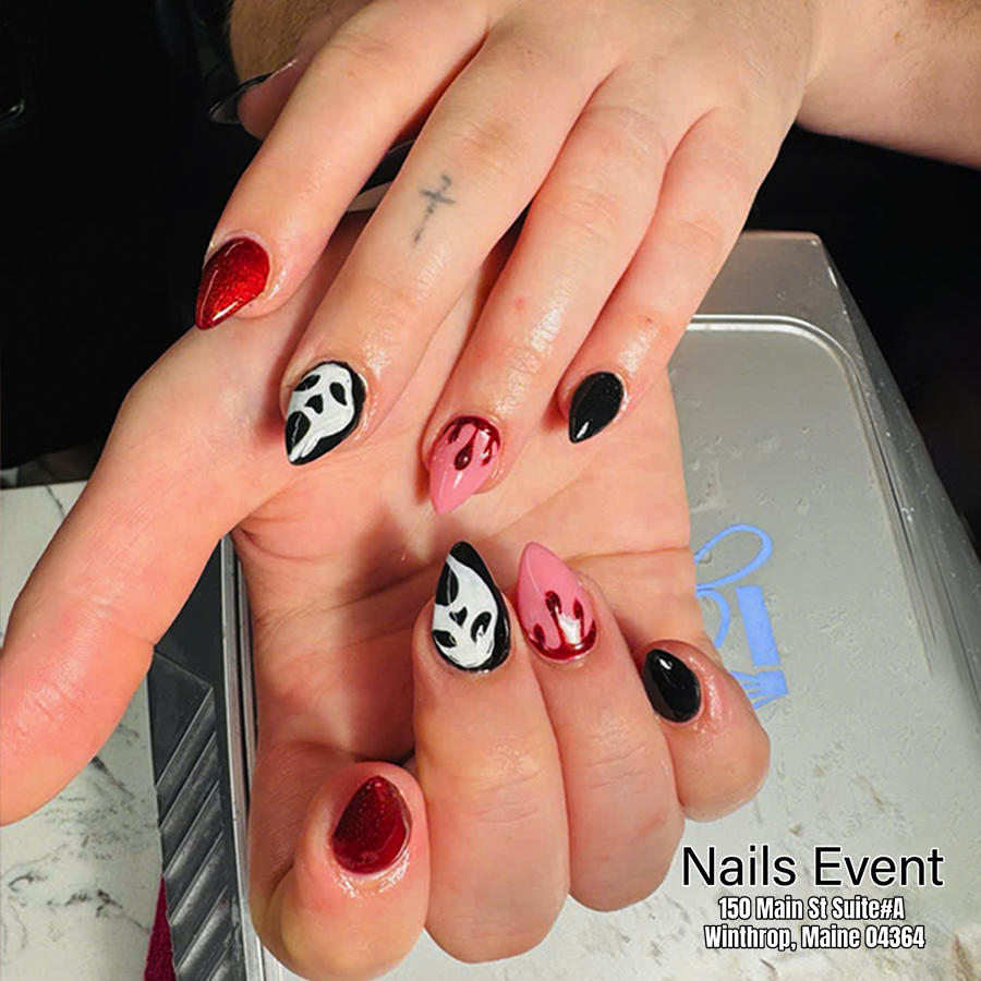Halloween nail design