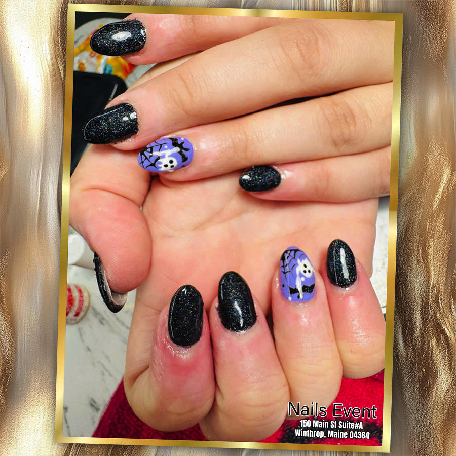 Halloween nail design