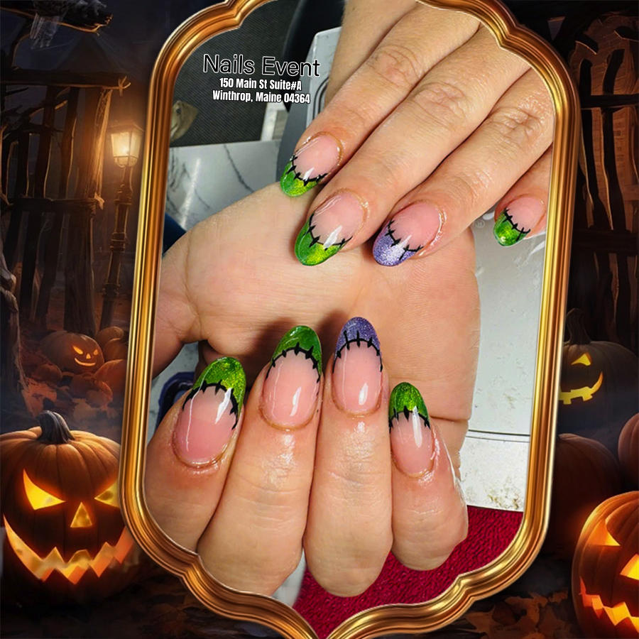 Halloween nail design