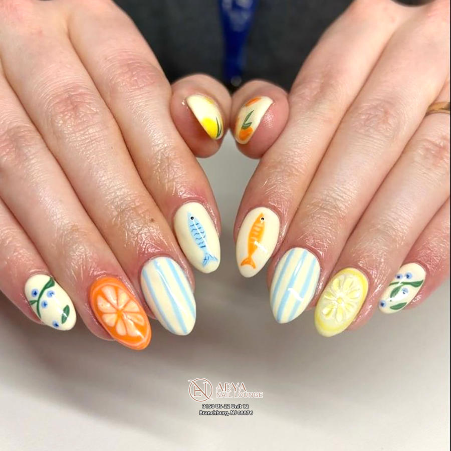 Trendy nail design