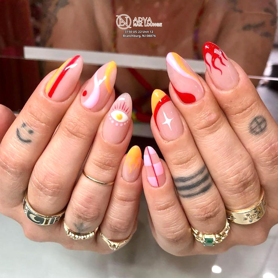 Trendy nail design