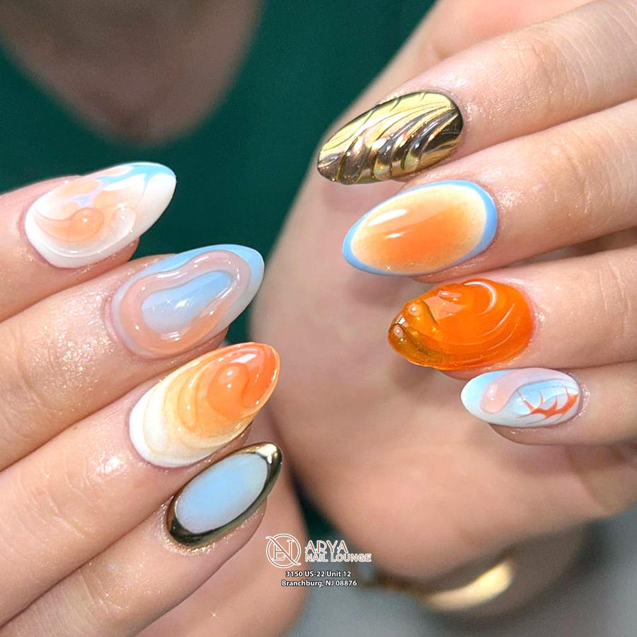 Trendy nail design