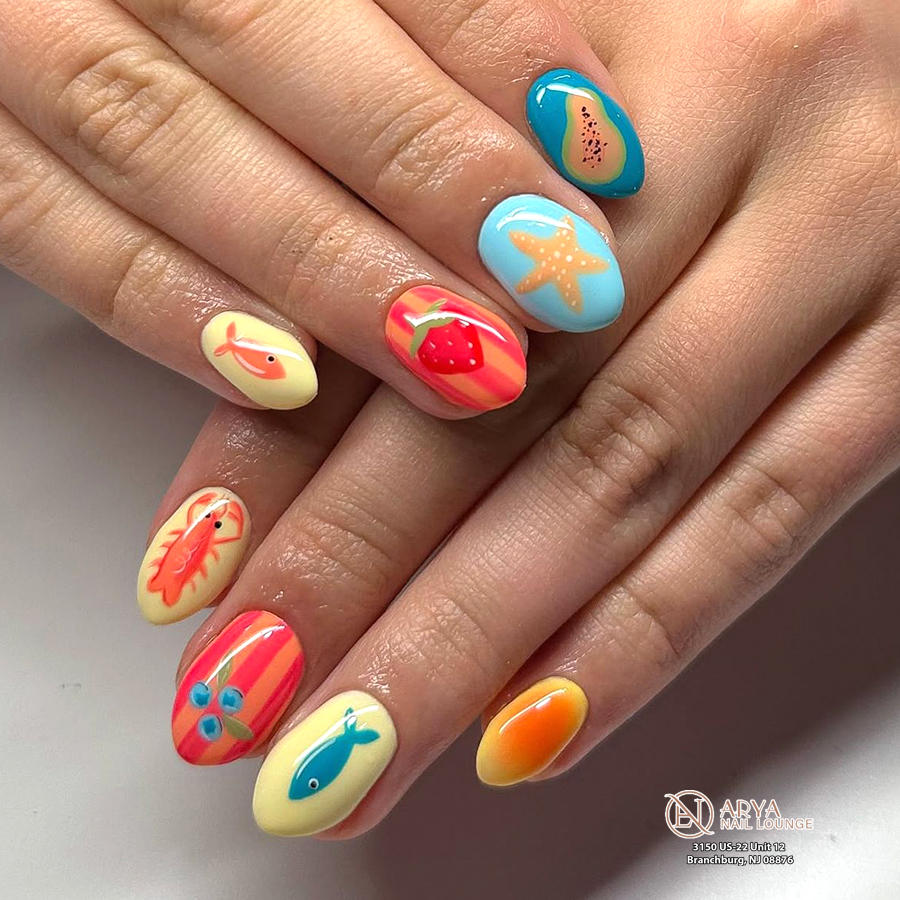 Trendy nail design