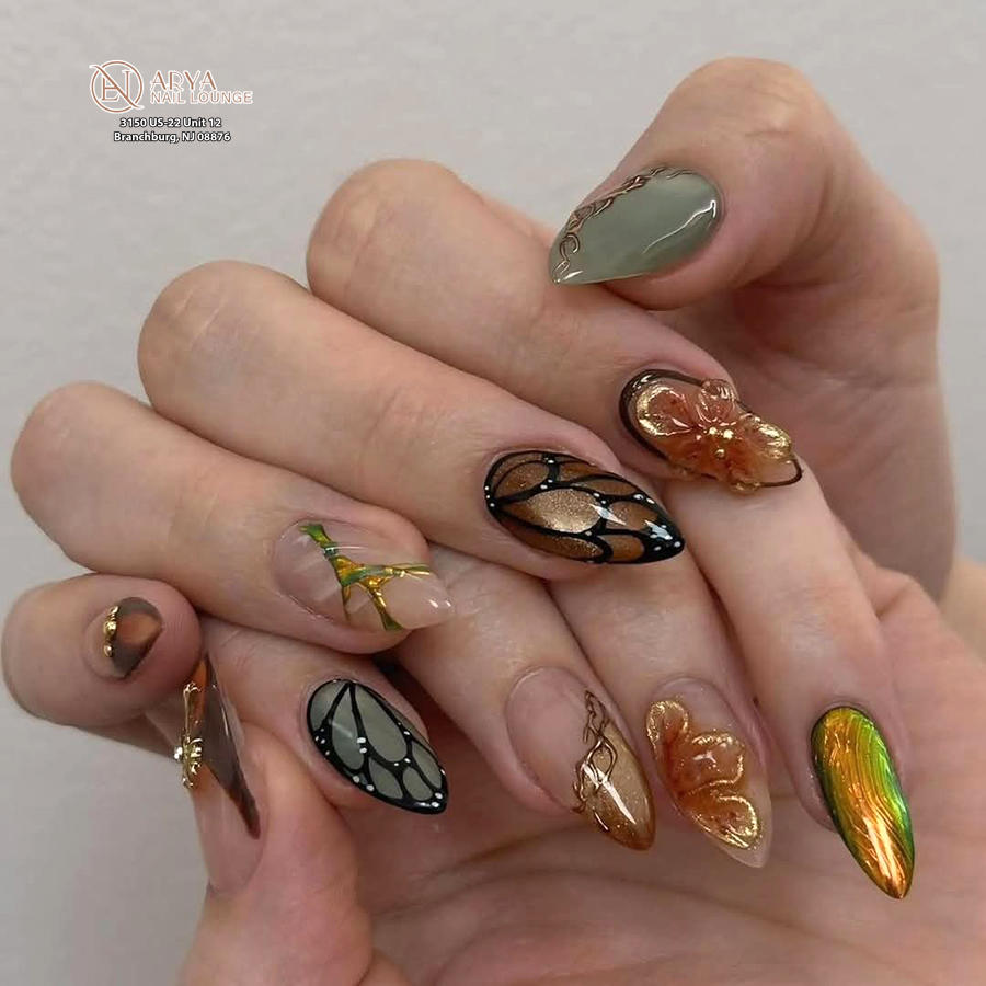 Trendy nail design