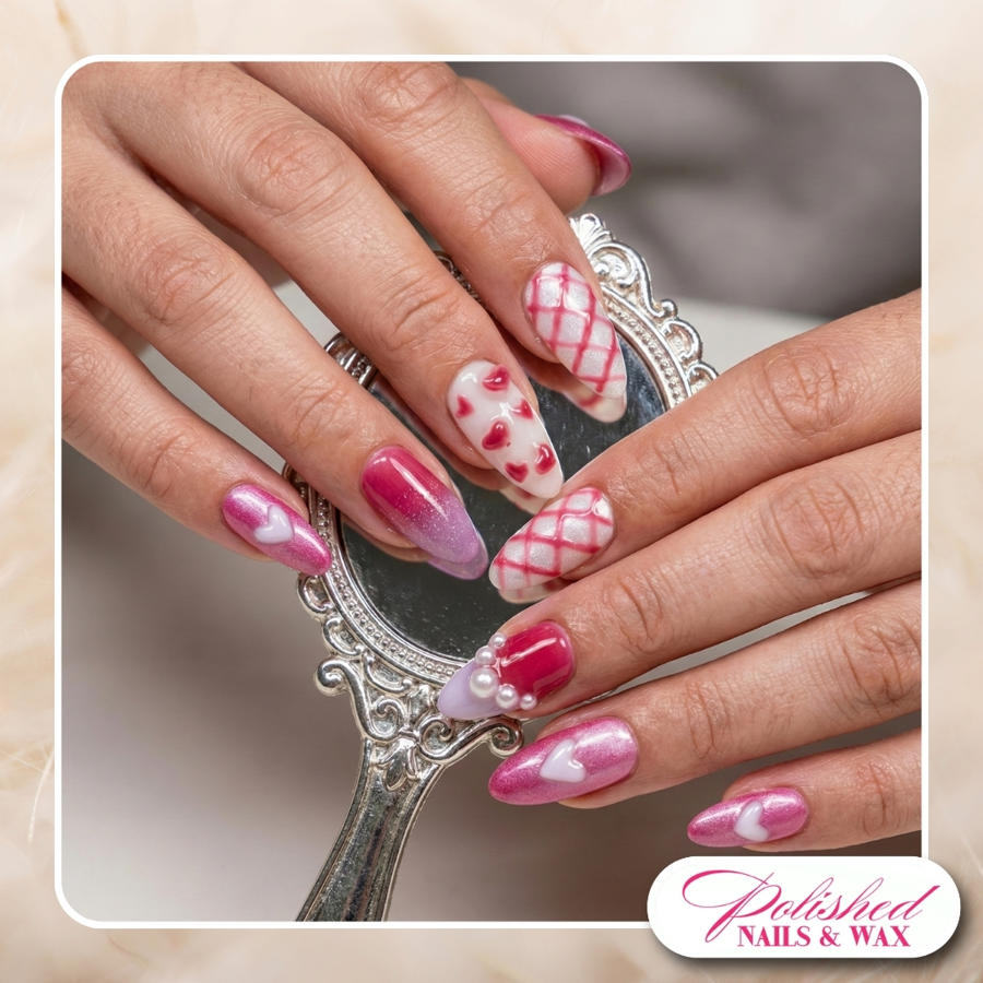 Trendy nail design Trendy nail design