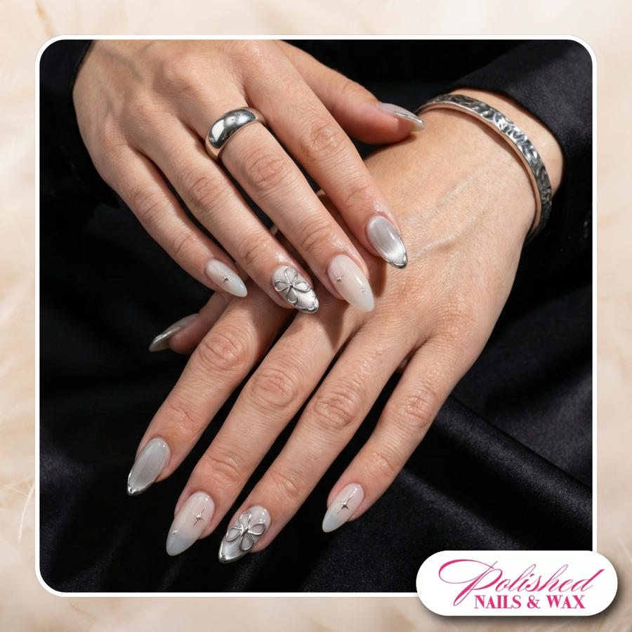 Trendy nail design Trendy nail design