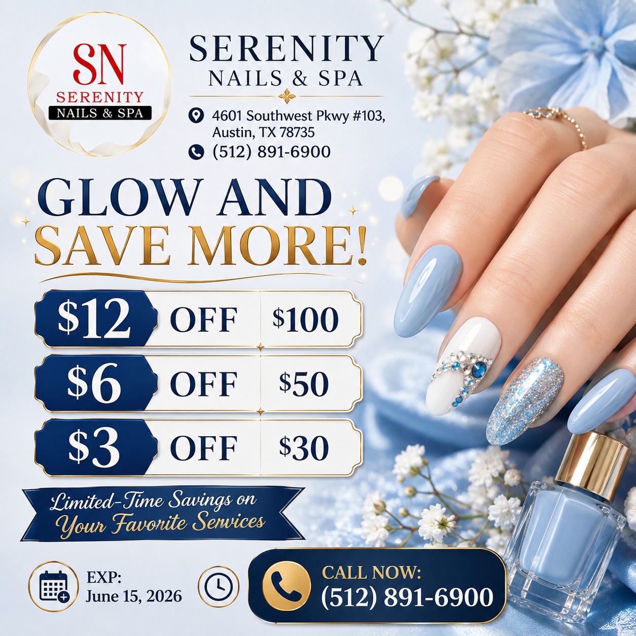 SPECIAL SAVINGS OFFER