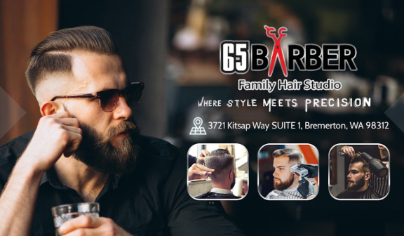  What are the reviews of the customers after using hair services at 65 Barber (Family Hair Studio) | Bremerton, WA 98312