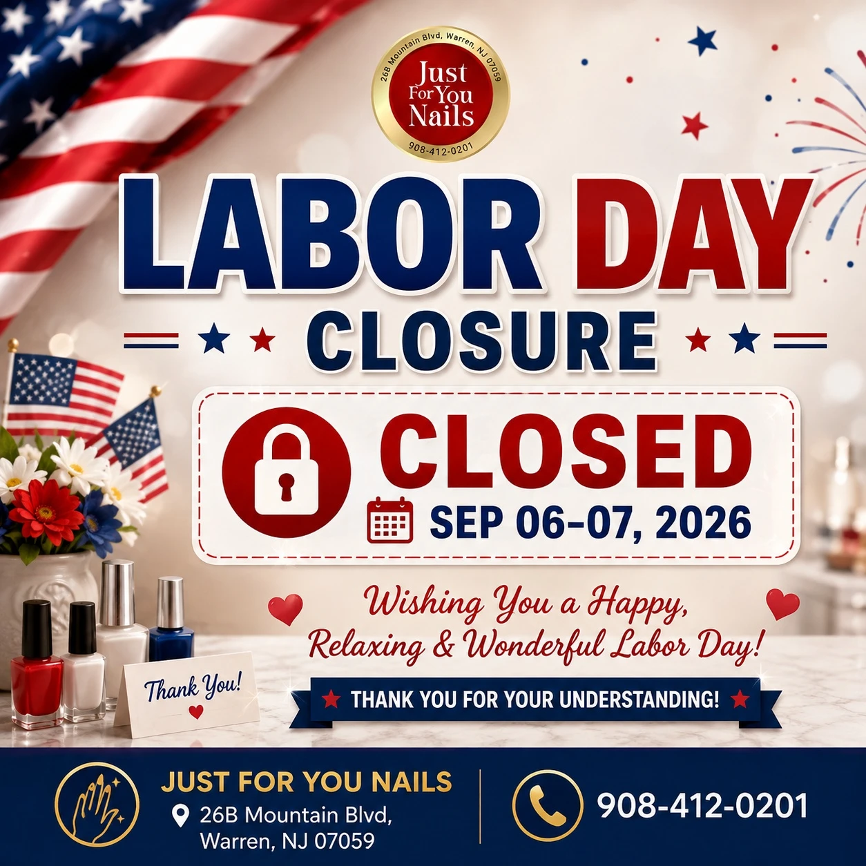 Labor Day Closure