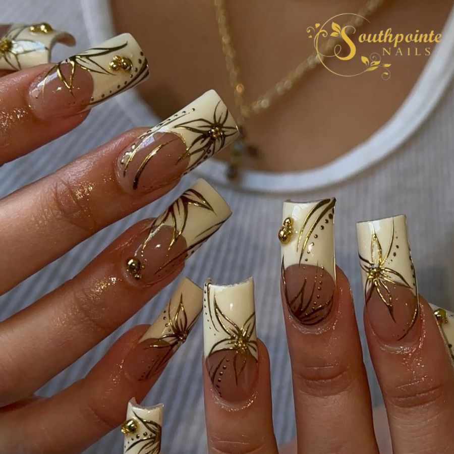 fall season nail art