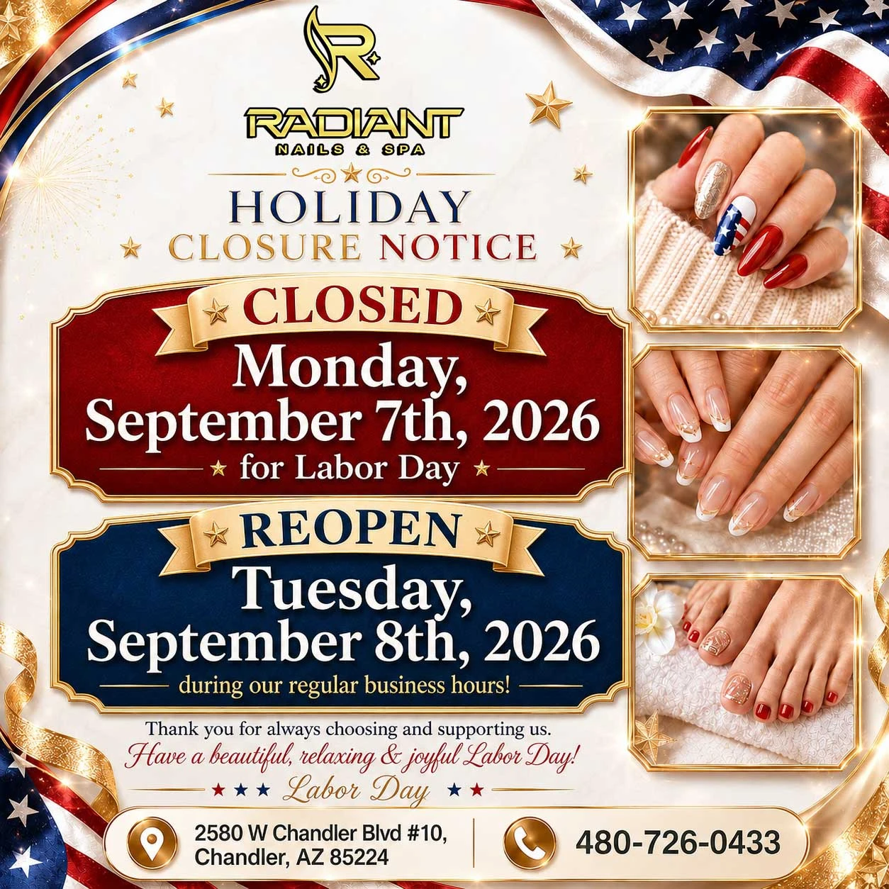 Holiday Closure