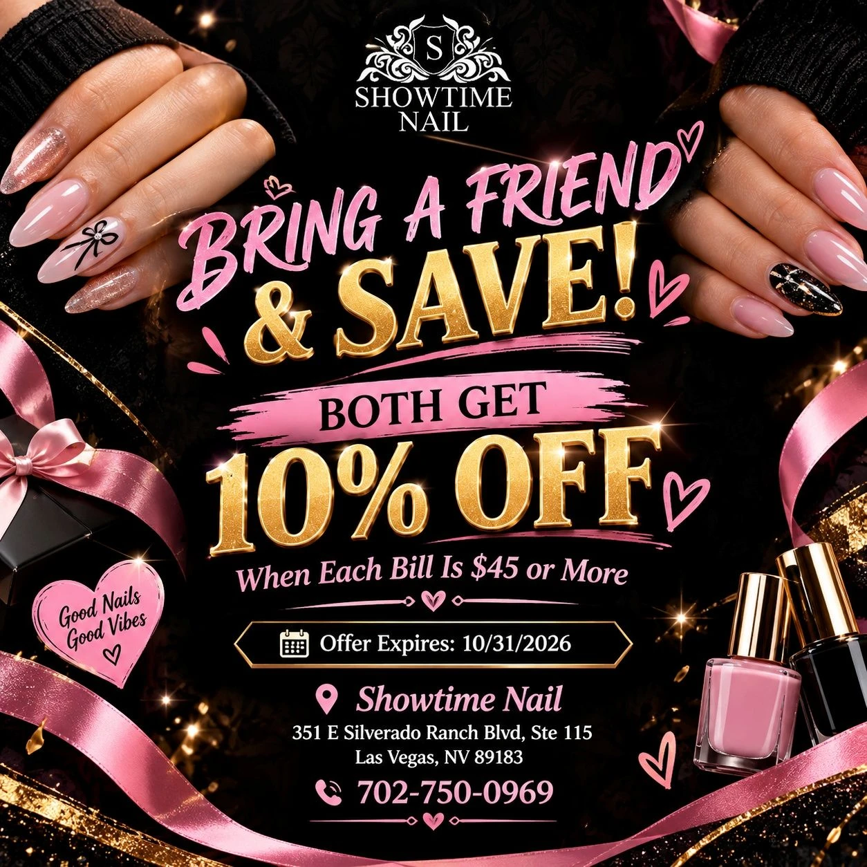 BRING A FRIEND & SAVE TOGETHER