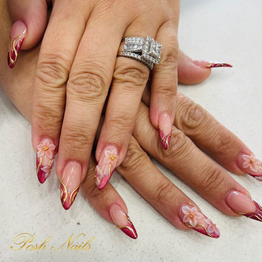 Trendy nail design
