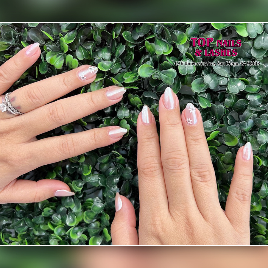 Your Glamorous Nail Designs done by TOP Nails & Lashes in San Diego, CA 92103 | Hillcrest Center