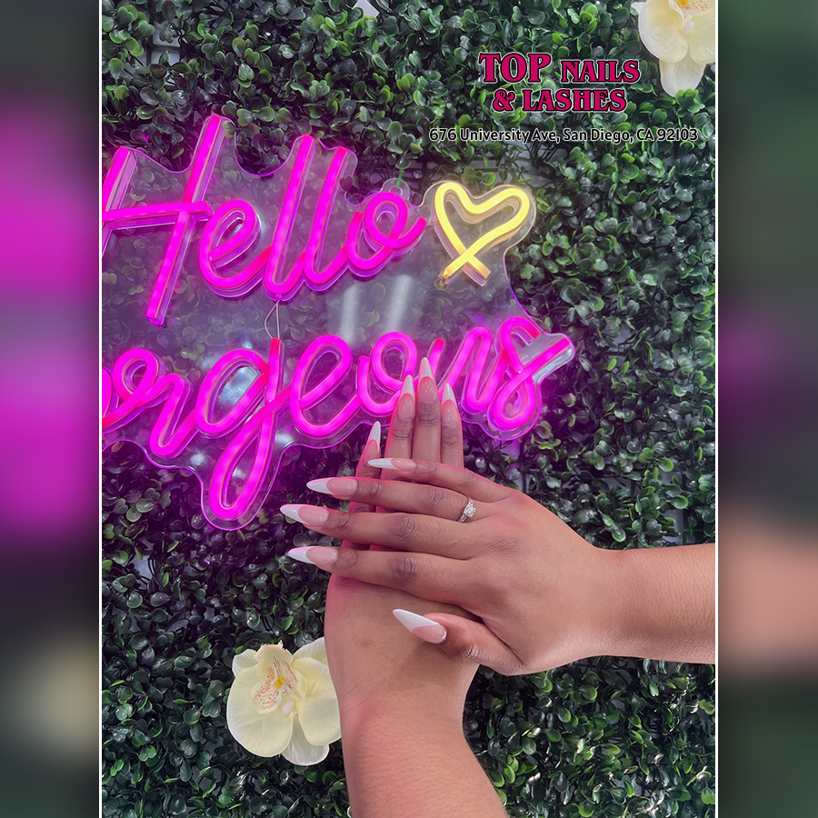 Embrace March 2024 with Signature Nail Trends at TOP Nails & Lashes, San Diego CA 92103