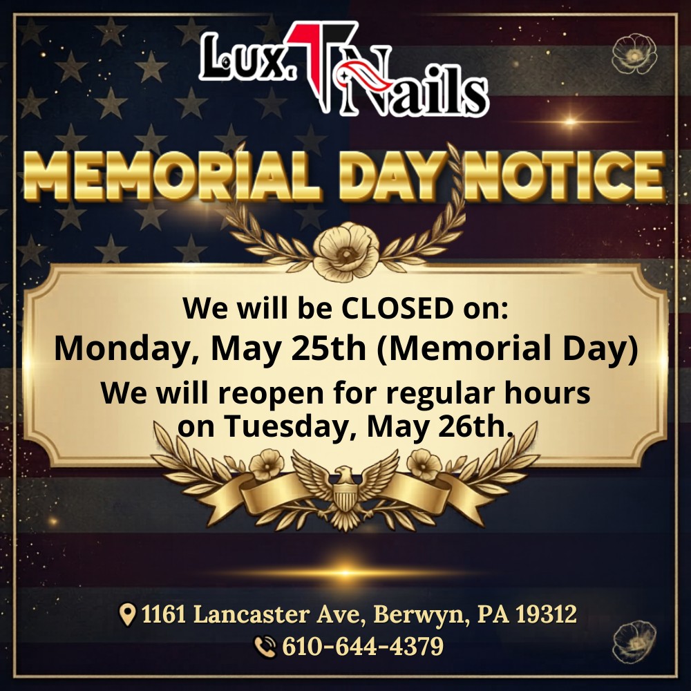 Memorial day notice