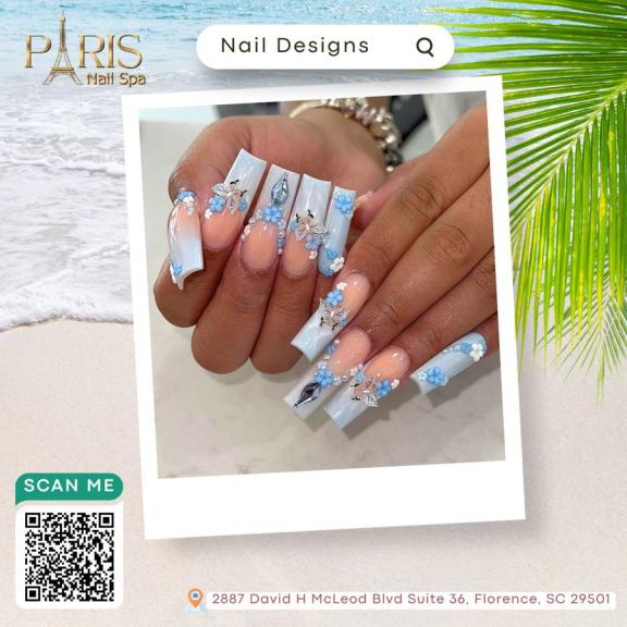Discover New Nails for 2025 at Paris Nail Spa in Florence SC 29501