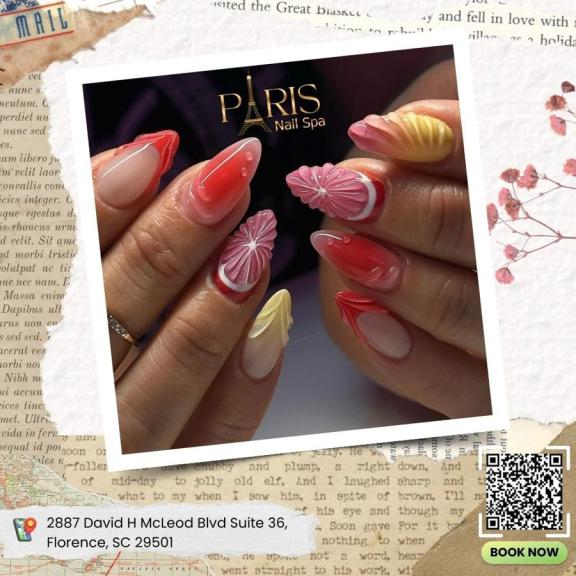 Top Summer Nails 2025 Trends at Paris Nail Spa, Florence, SC