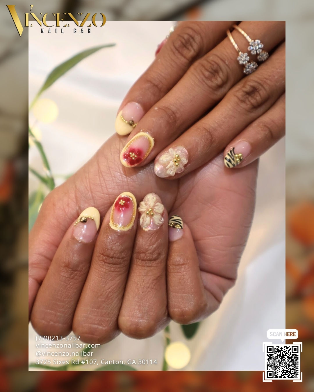 Ultimate Guide to Thanksgiving Nails Ideas: Celebrate Style at Vincenzo Nail Bar in Canton, GA 30114