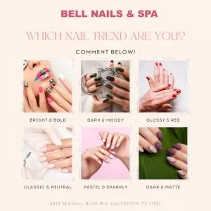 Elevate Your Summer Style with Vibrant Nail Art at Bell Nails & Spa in Galveston, TX 77551