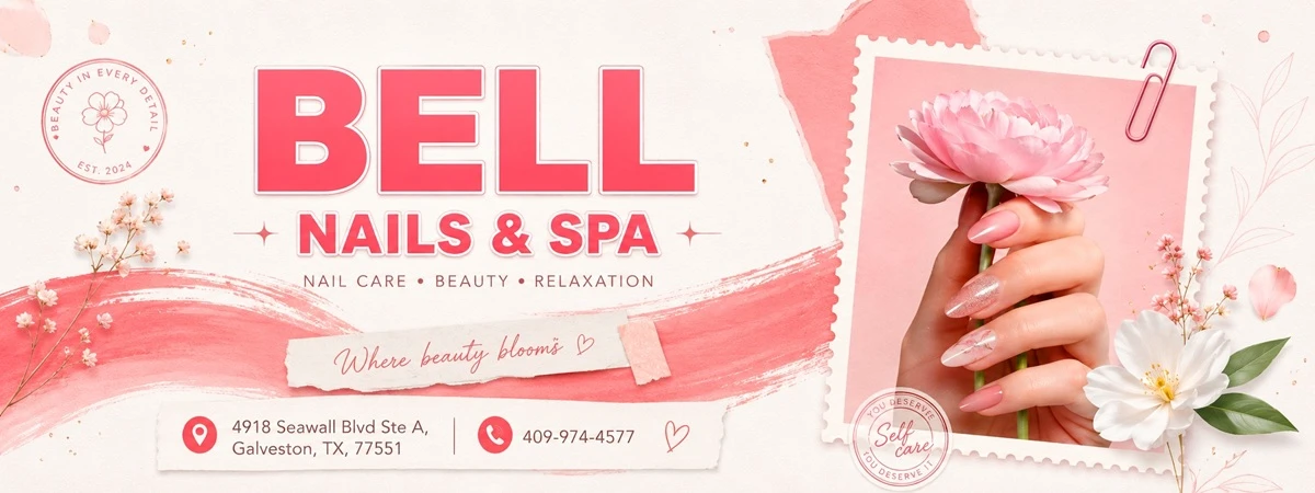 Bell Nails & Spa in Galveston, TX 77551 | Trusted Salon on Seawall Blvd