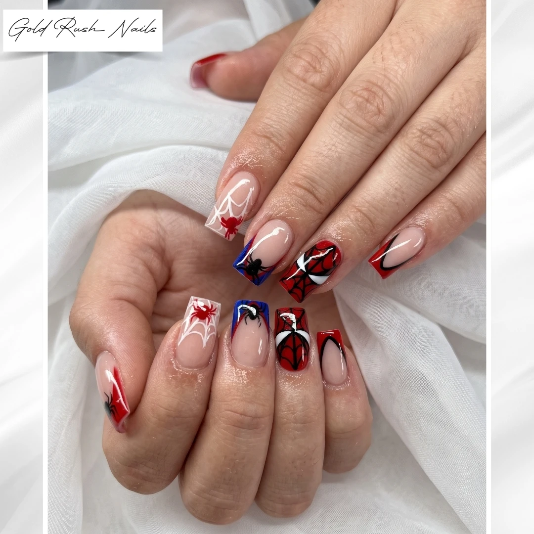 Gold Rush Nails