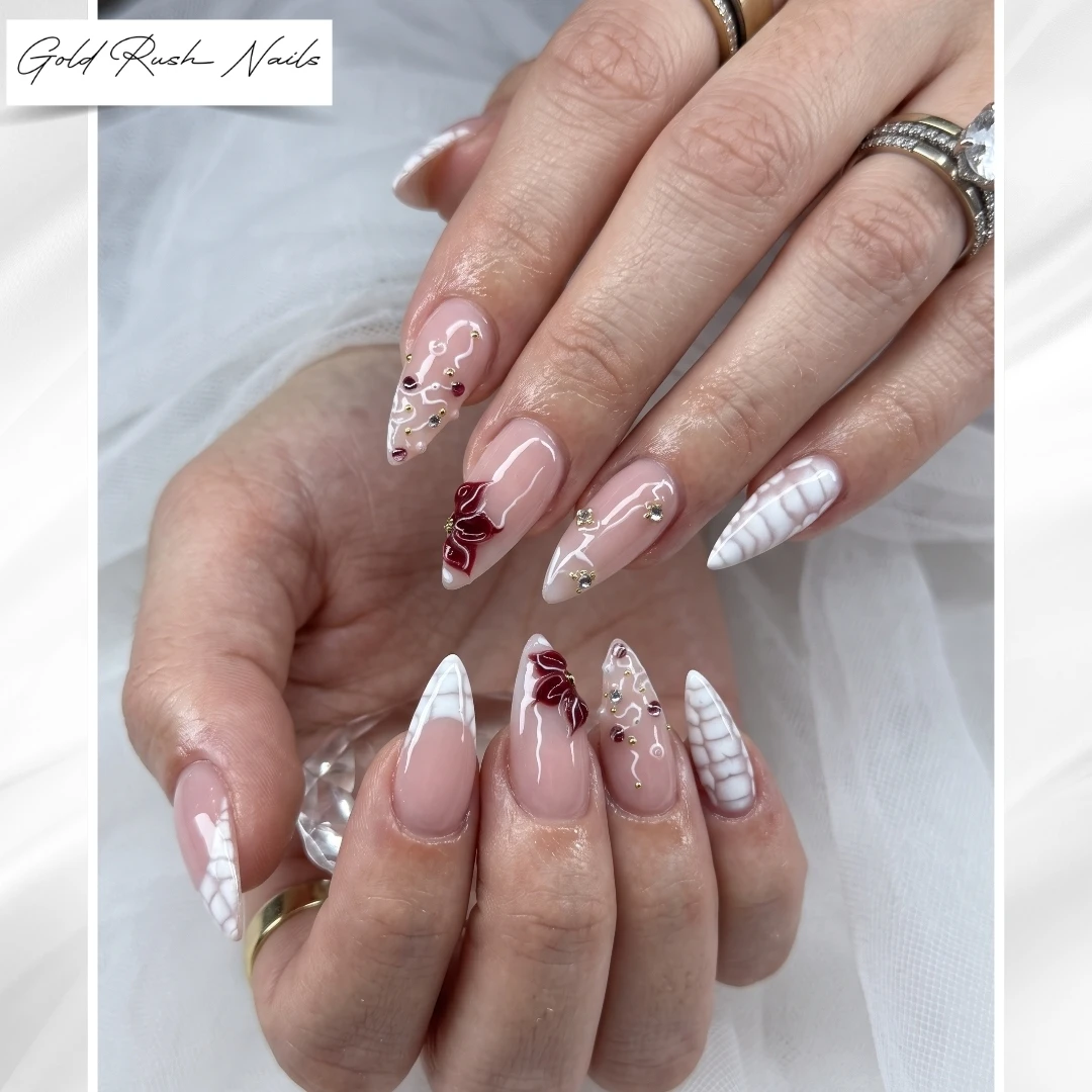 Gold Rush Nails