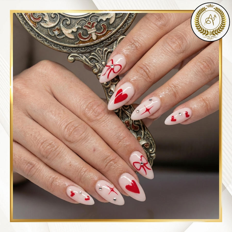 Valentine nail collection