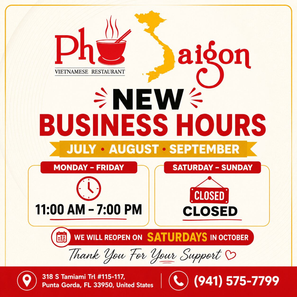 HAPPY FATHER'S DAY FROM PHO SAIGON