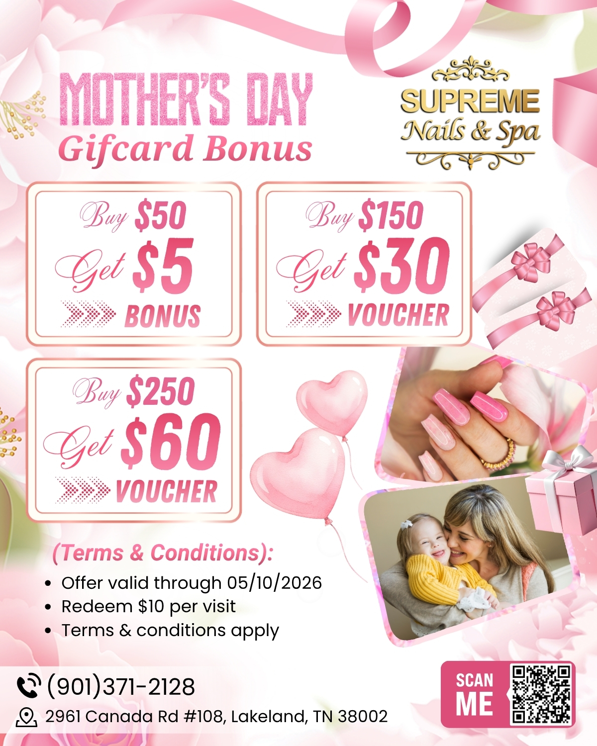 Mother Day Gifcard