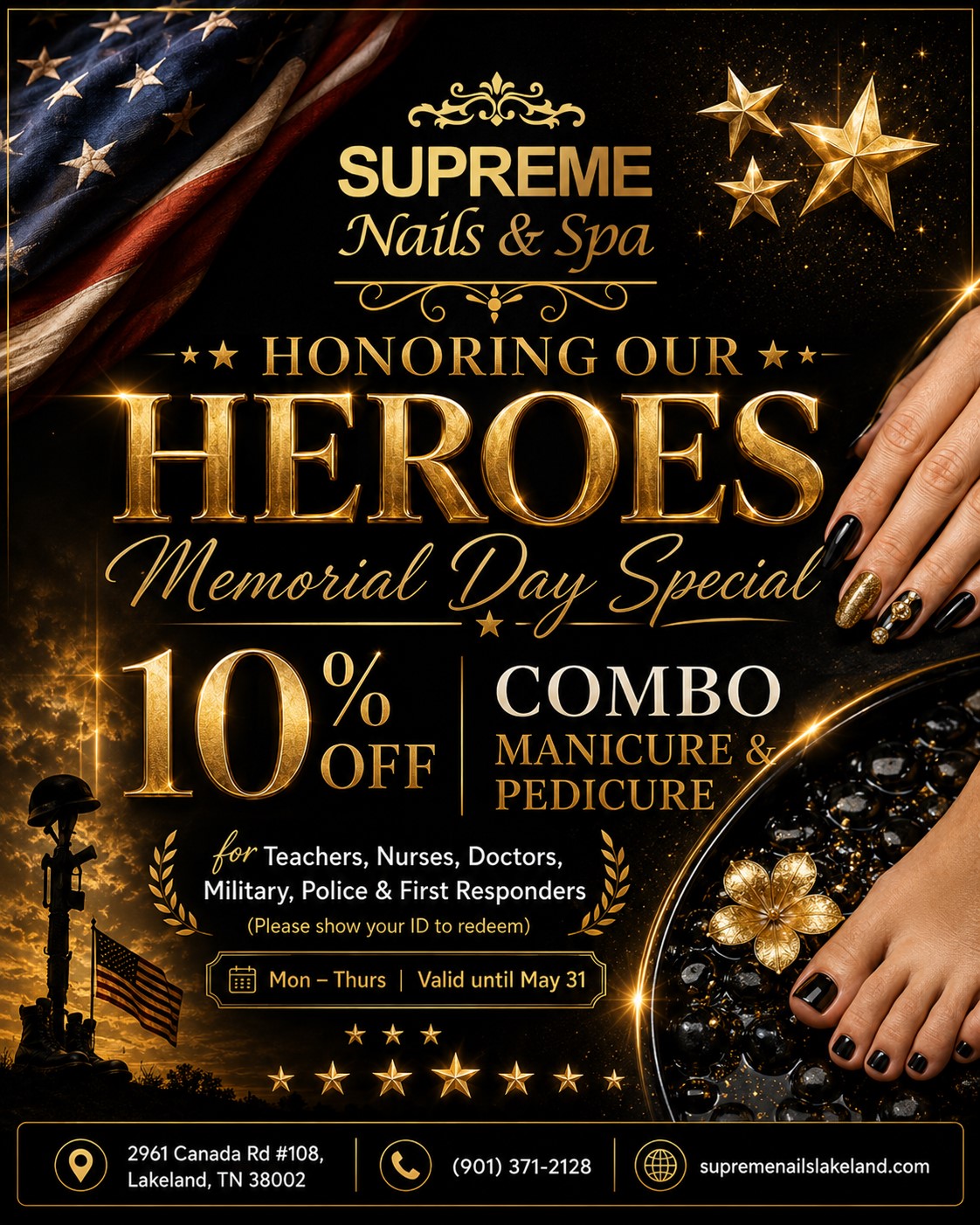 Memorial Day Promotion