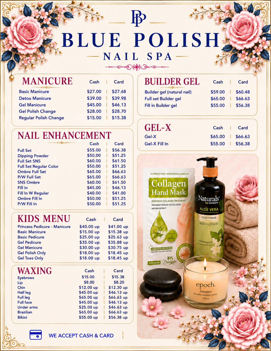 Blue Polish Nail Spa