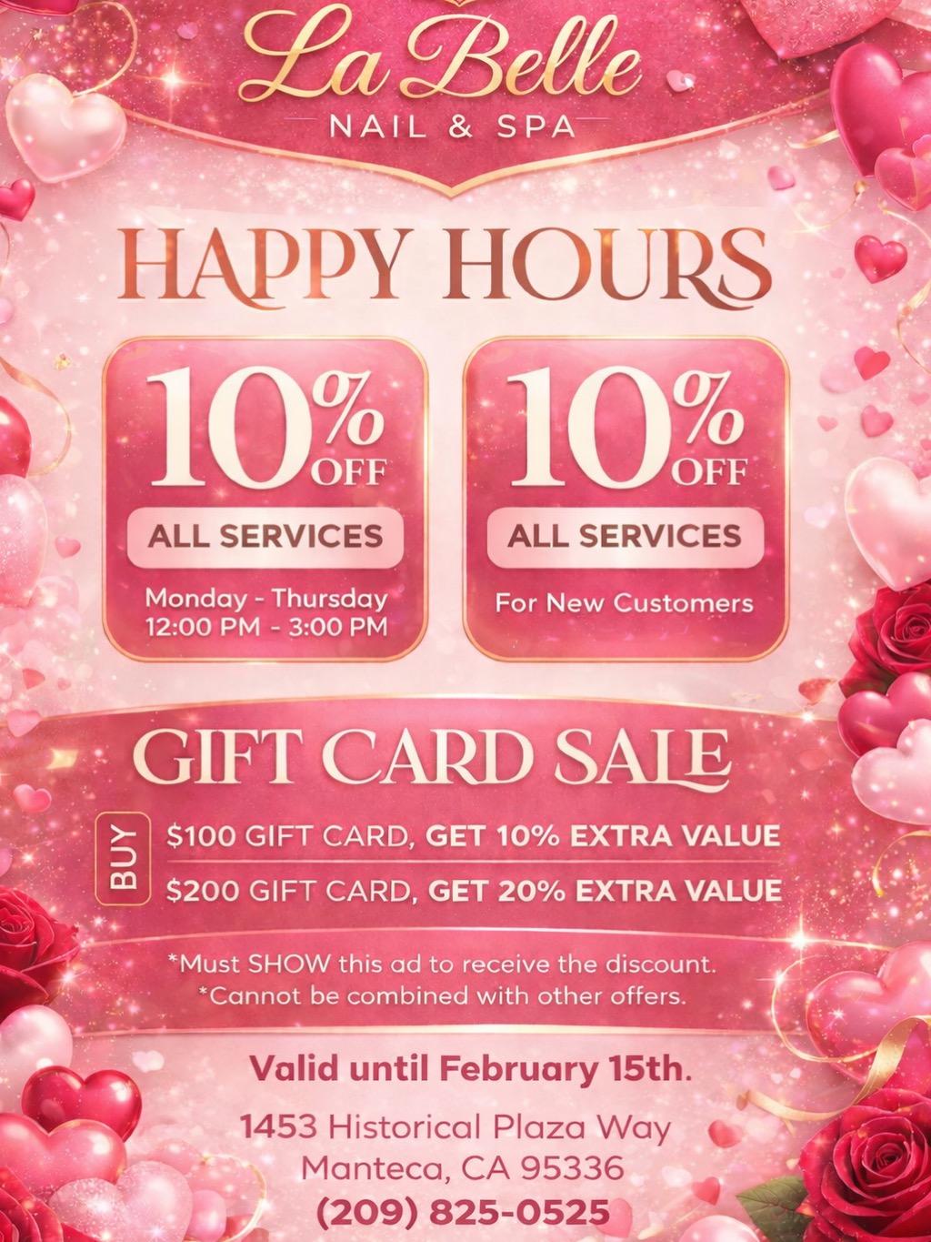 La Belle Nails & Spa Manteca, CA 95336