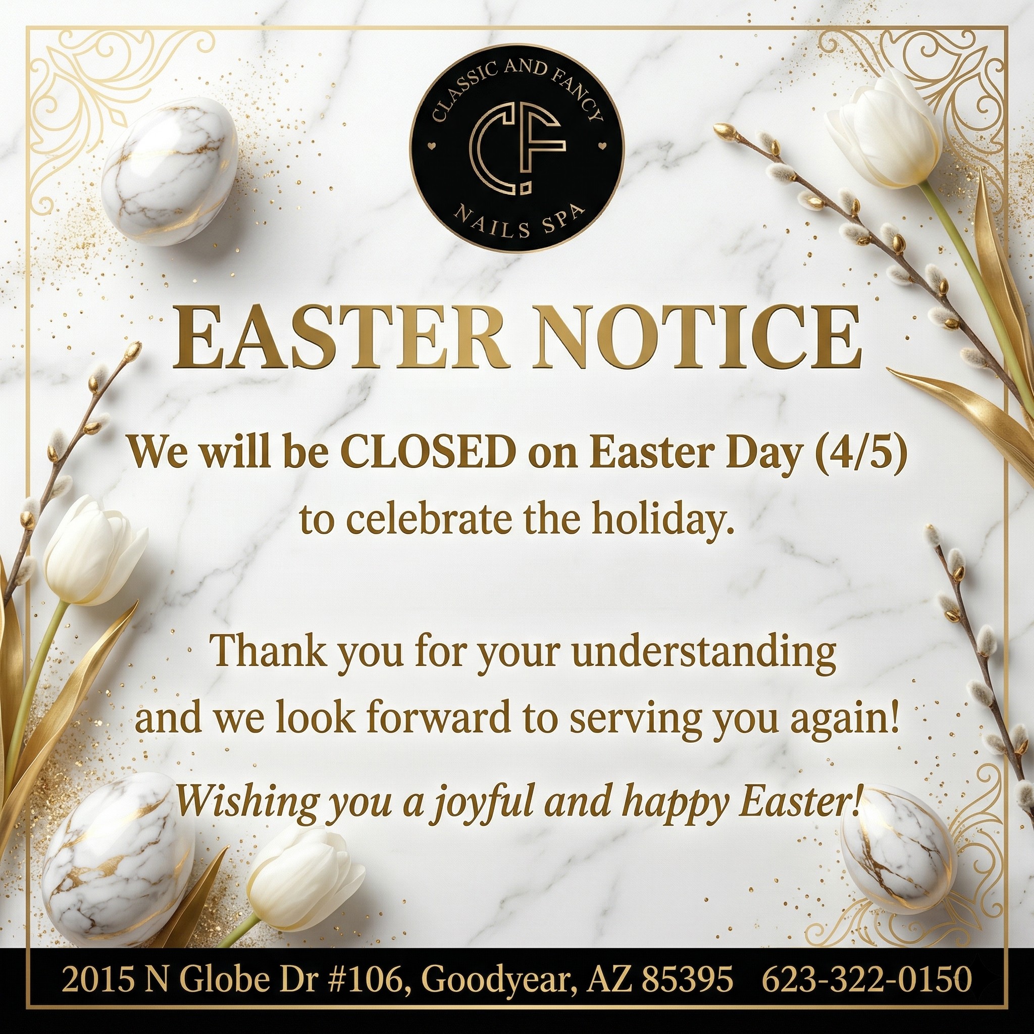 Easter notice