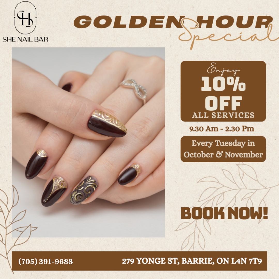 SHE NAIL BAR on Yonge St, Barrie