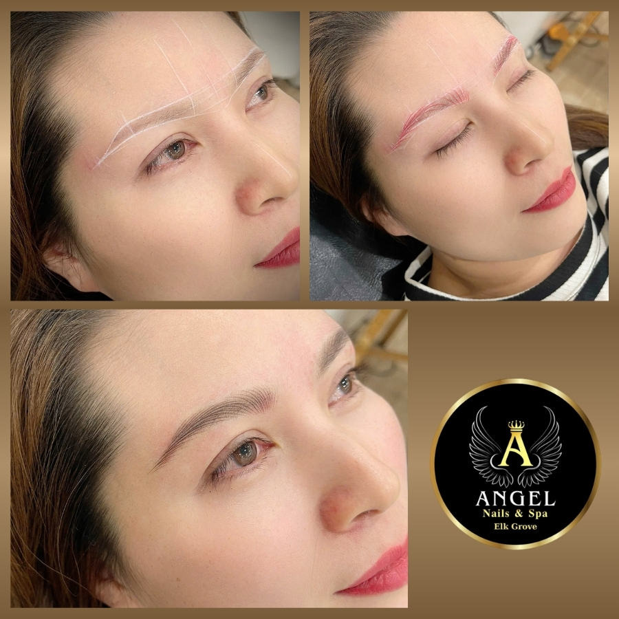 Enhance Your Natural Beauty with Professional Permanent Makeup (PMU) in Elk Grove -  powder brows, ombré brows, microblading, lip blush, eyeliner enhancement, eyelash