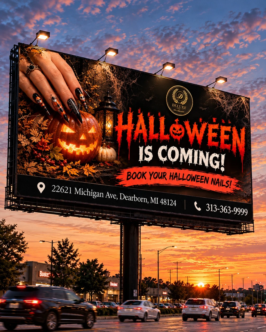 HALLOWEEN IS COMING! BOOK YOUR HALLOWEEN NAILS NOW