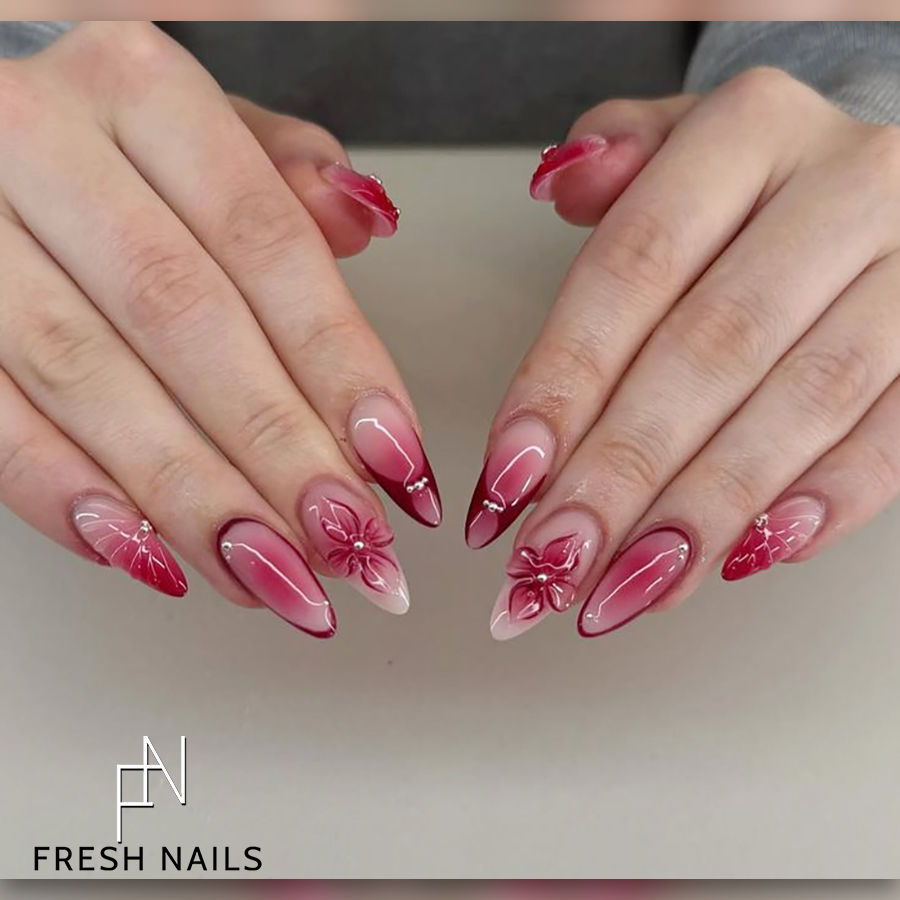 Pink Floral Nail Art in 2025: A Blossoming Trend