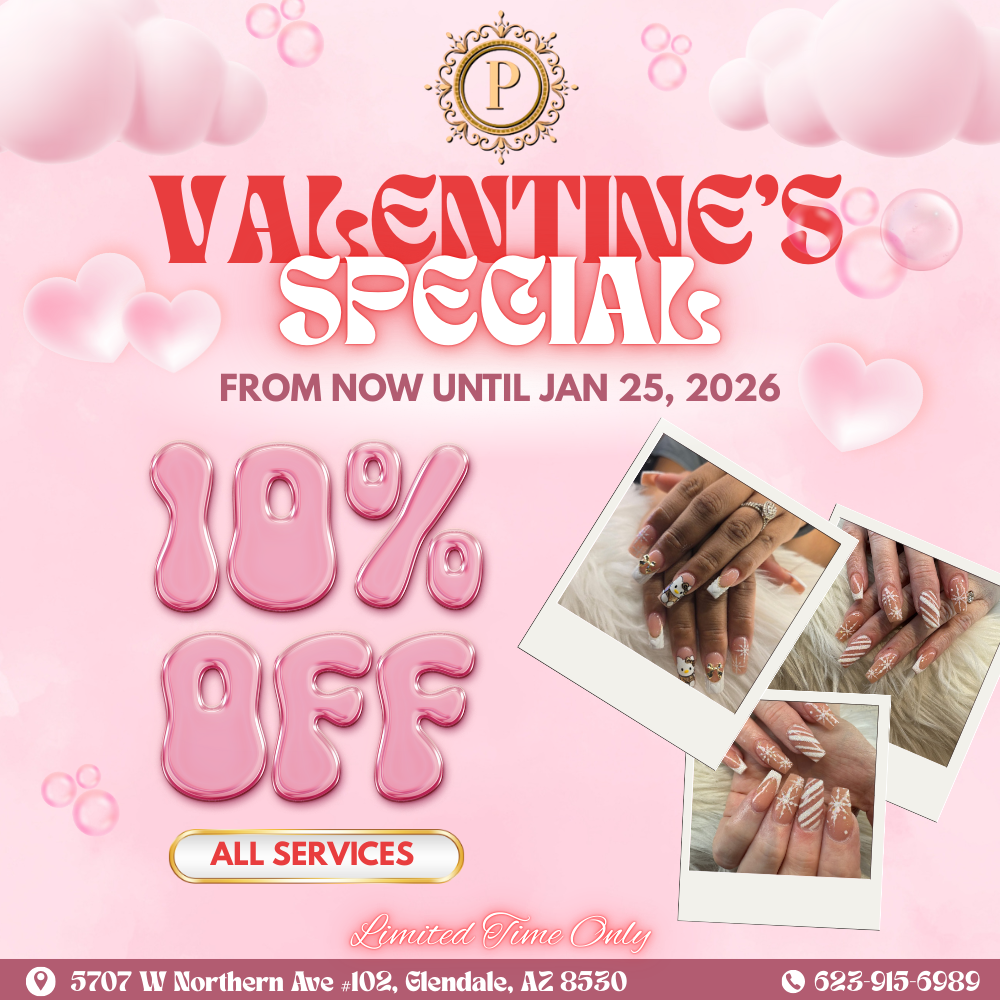 Love is in the air at Perfect Nails & Spa Glendale