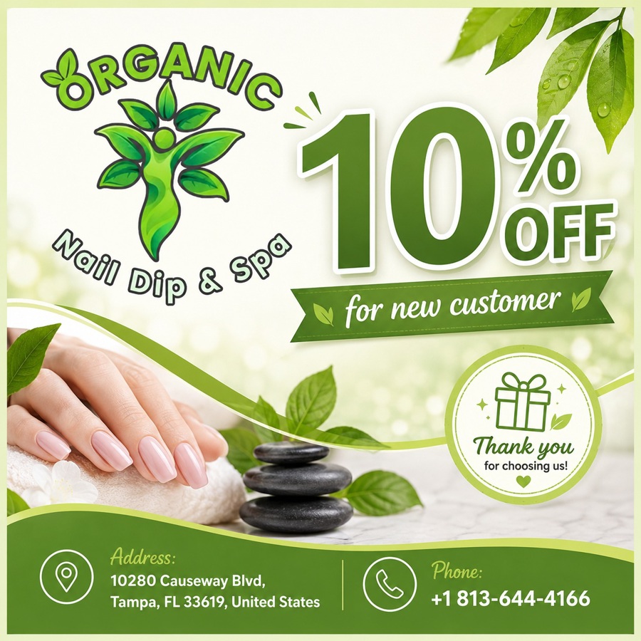 10% OFF all services new customer