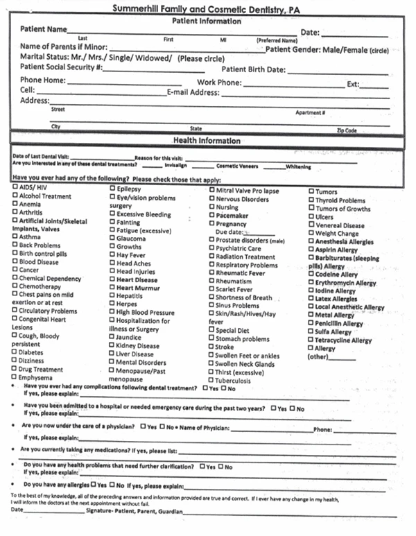 Patient Record 1