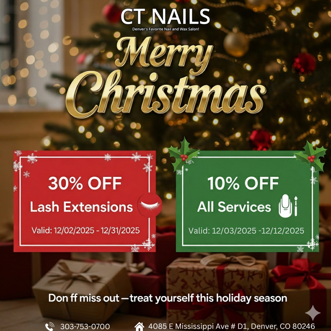 Christmas Promotions at CT Nails