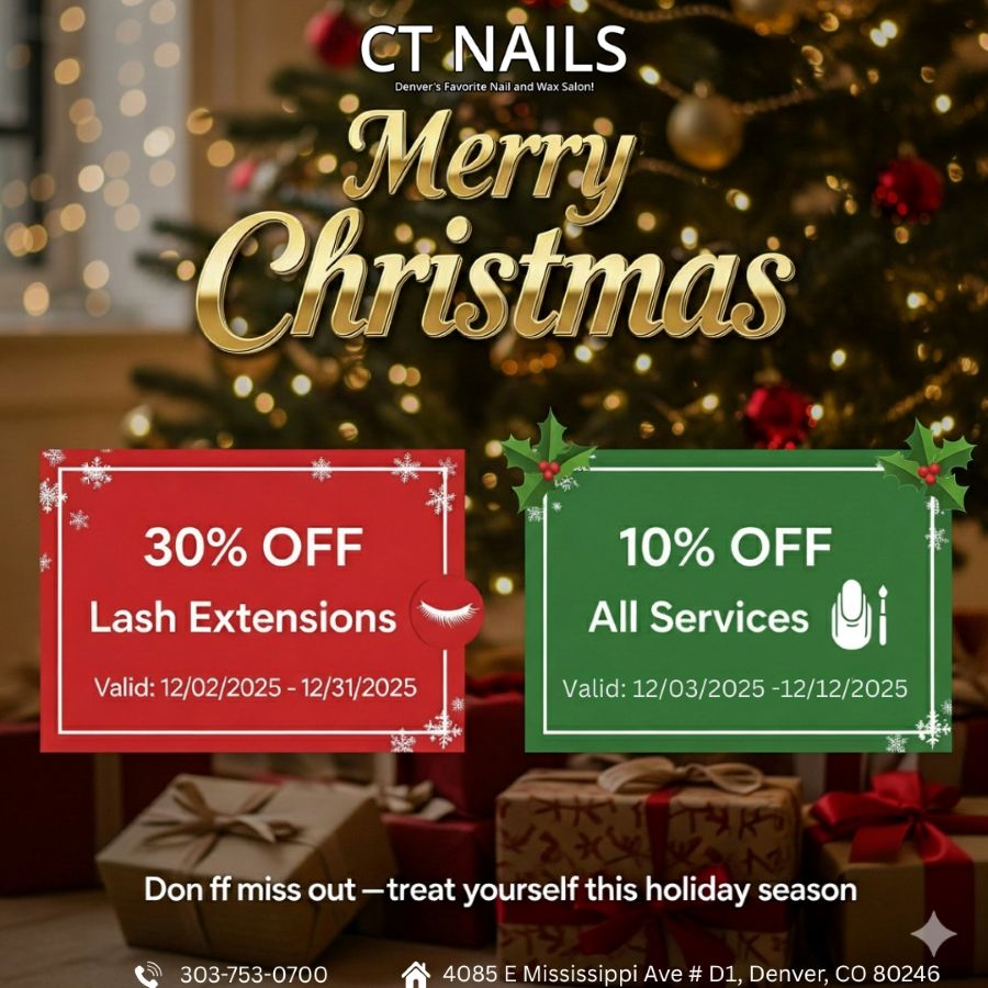 Christmas Promotions at CT Nails