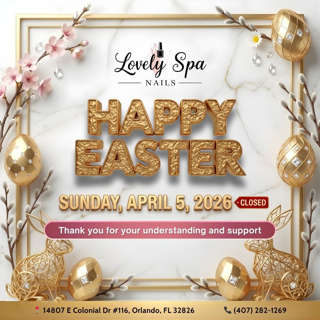 Happy Easter from all of us at Lovely Spa Nails