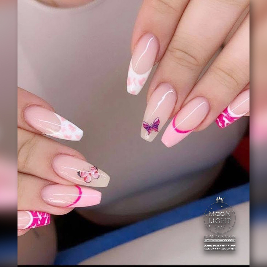 24/7 Moonlight Nails Salon & Lashes, Anytime You Need: 24/7 Nail Enhancements in Paradise, Las Vegas NV 89169 - Walk-ins nail salon near me Las Vegas