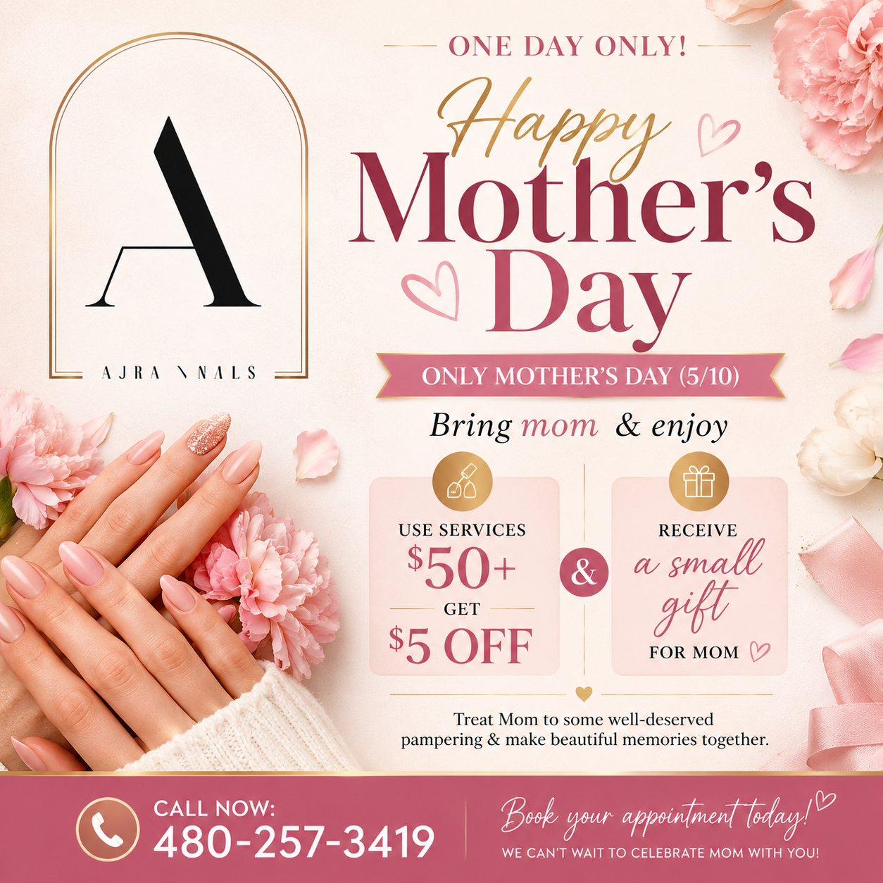 mohter's day promotions
