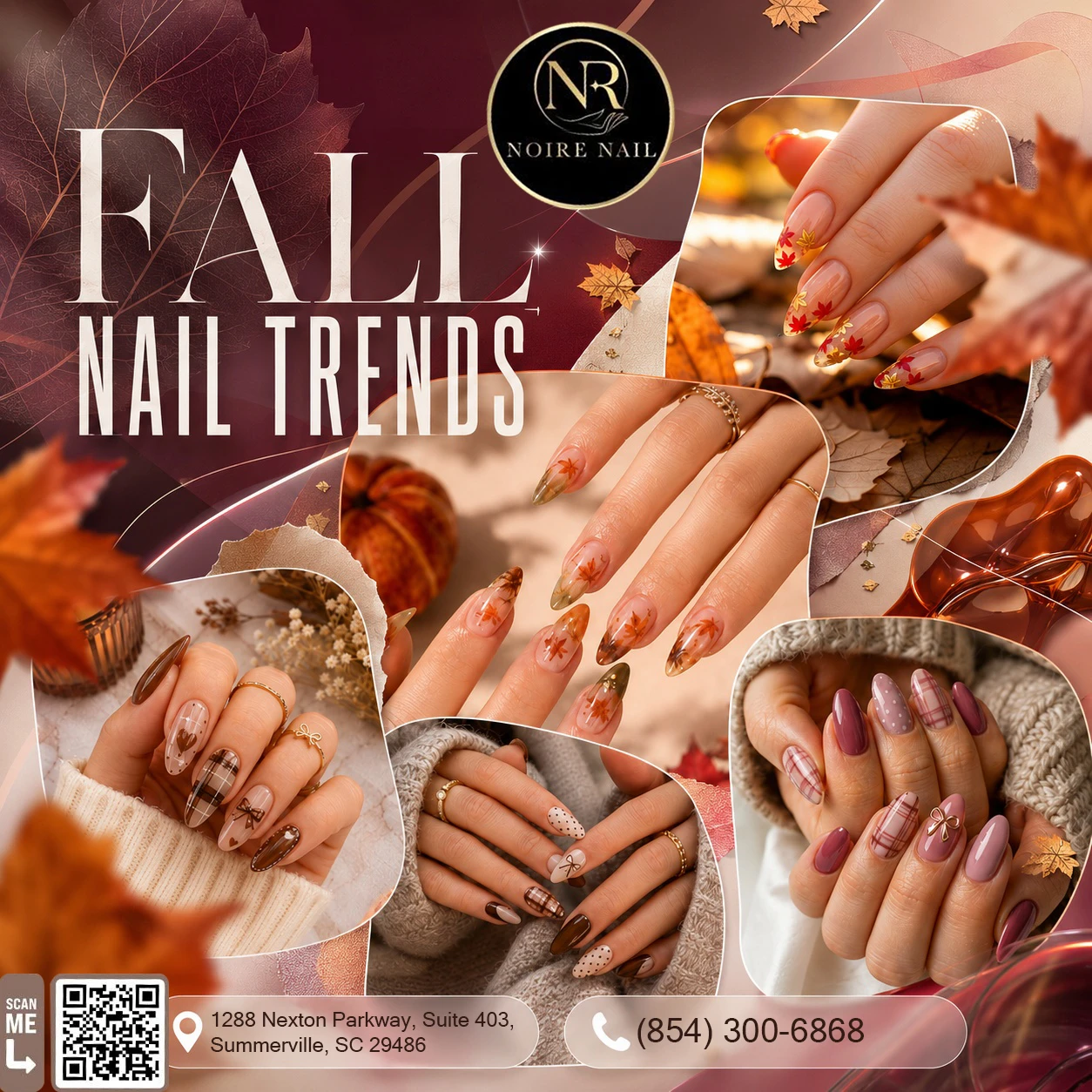 Noire Nail Bar | Autumn Nails 