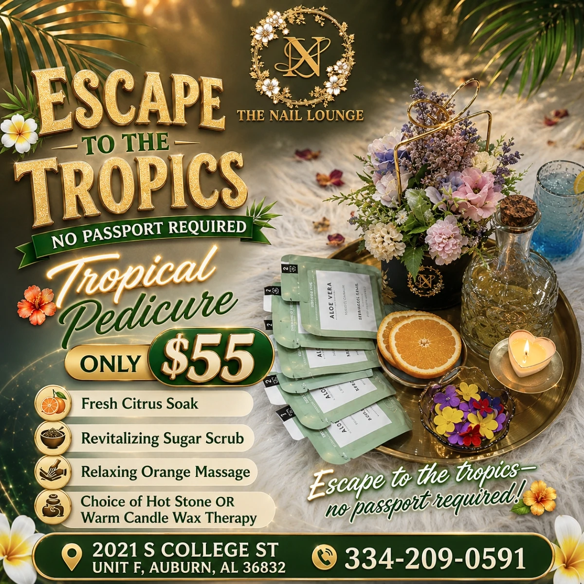 Tropical Pedicure