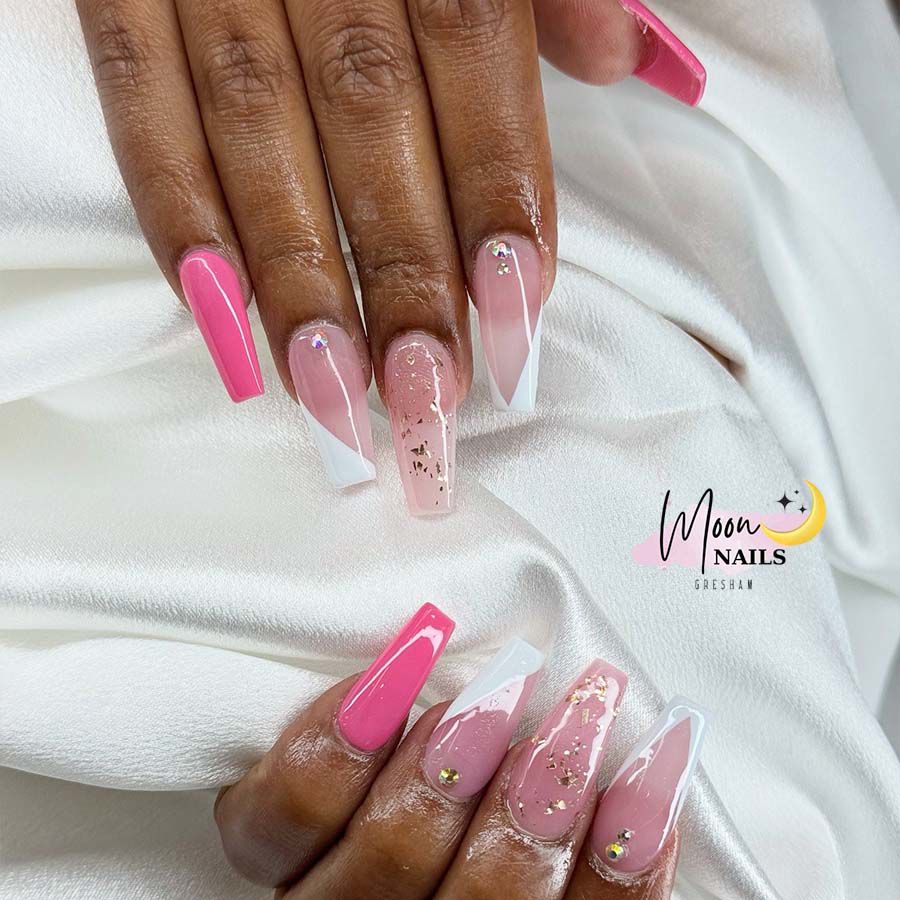 2025 Ombre Glitter Nails: Shine Bright