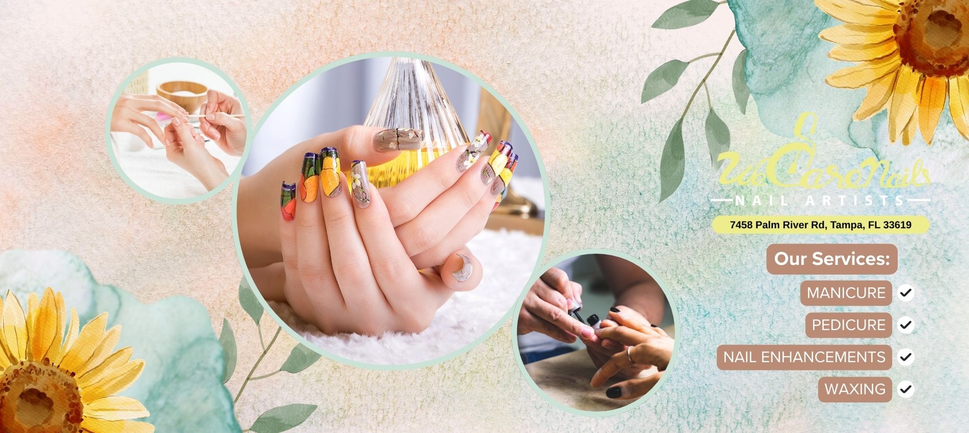 We Care Nails And Spa - Nail Salon in Tampa, FL 33619